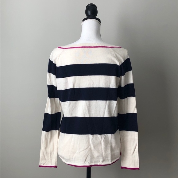GAP | Striped Wide Neck Sweater Sz XS - Picture 4 of 5